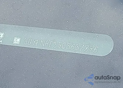 2012 Cadillac Srx Luxury Collection z USA, uszkodzony, nr VIN 3GYFNAE35CS637896